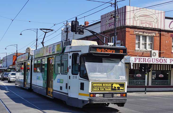 Yarra Trams Class B 2118